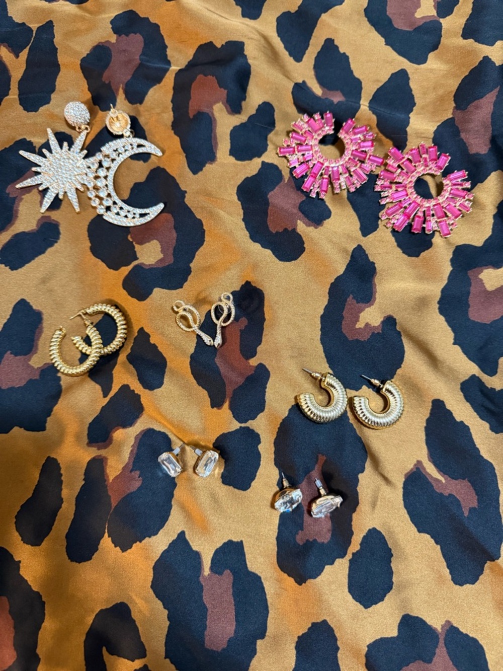 Assortment of earrings